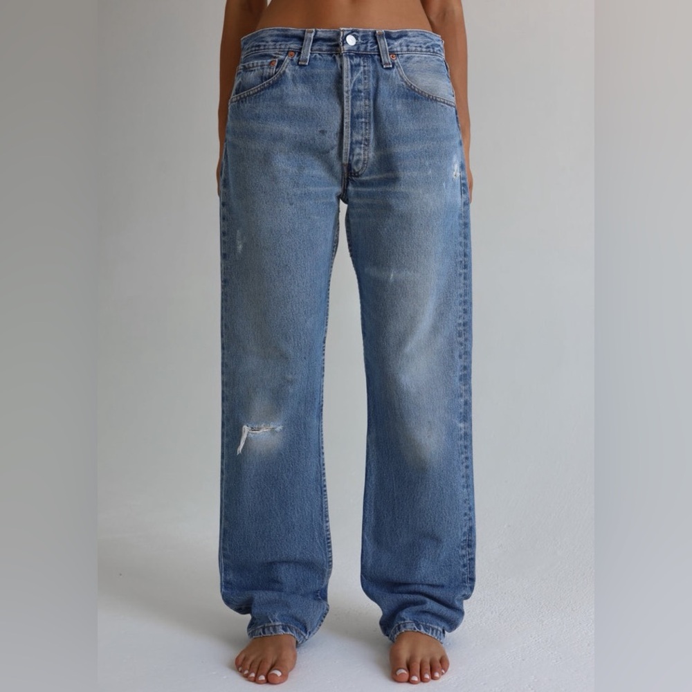 Denim by Orlee Vintage Levi’s 501 Size 28